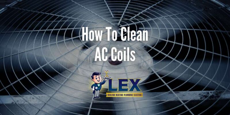 how to clean ac coils
