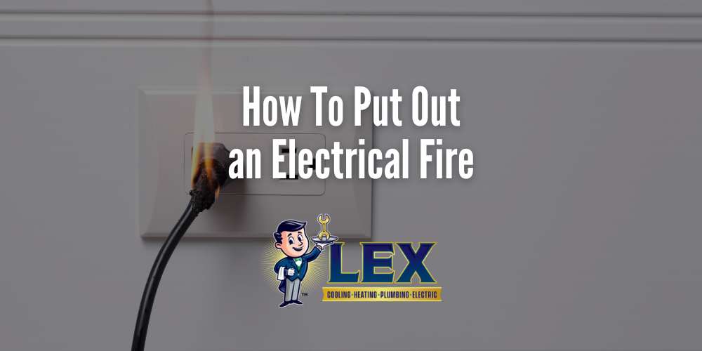 how to put out an electrical fire